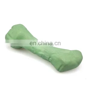 2020 Wholesale Straw Material Eco-friendly Pet Productions Simulated Bone Shaped Dog Chewing Bone thumbnail-6