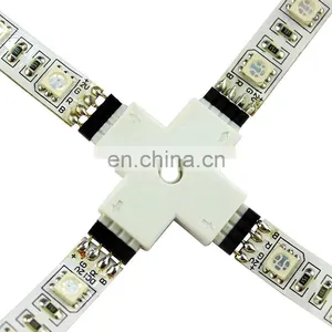 4Pin PCB Clip Solderless RGB LED Strip Light Connector thumbnail-6