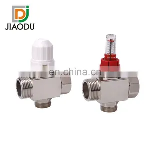Brass Water Distribution Floor Heating Manifold For Radiant Heating System thumbnail-2