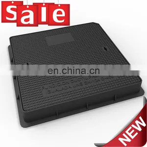 Easy Installation Heavy Duty Ductile Iron Manhole Cover En124 B125 D400 thumbnail-1