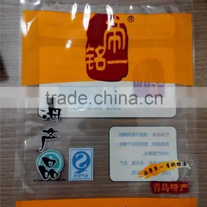 Custom Printed Food Safe Laminated Plastic Bags With Clear Window thumbnail-1