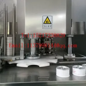 New Design Automatic Sealing Can Machine Capping Machine for Aluminium Cans Capping Machine Cans thumbnail-4