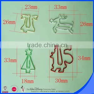 Iron Material With Shiny Colorful Plated Custom Style Paper Clip thumbnail-6
