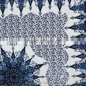 Indian Tapestry Cotton Blue Floral Print Vintage Wall Hanging Tapestries Throw Mandala Print Bedsheet thumbnail-3