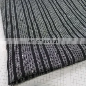 Pure Linen Striped Dress Fabric Yarn-dyed Linen Striped Fabric thumbnail-5