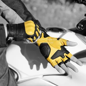 INBIKE Motorcycle Gloves Fingerless Summer Motorbike Gloves thumbnail-4