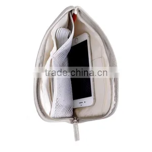 Waterproof Nylon Fabric Wholesale Earphone Data Line Charger Cable Line Small Easy Carry Storage Case Buggy Bag thumbnail-5