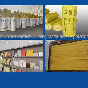High Density Glass Wool Board Fiberglass Insulation Panel With Low Thermal Conductivity thumbnail-3