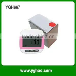 China Supplier 3 Silicone Key Count Step Pedometer thumbnail-6