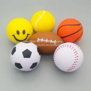 Pu Foam Smooth Ball Anti Stress Ball – Relieve Stress and Anxiety thumbnail-3