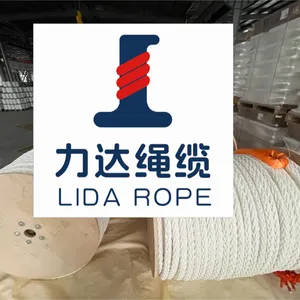 12 Strand White UHMWPE Mooring Rope for Tugboats Ropes LDMAX-12 thumbnail-1