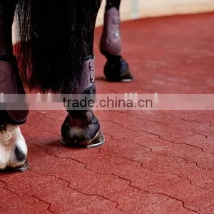 Type Dog Bone Rubber Floor 23mm Thickness Driveway Rubber Paver thumbnail-4