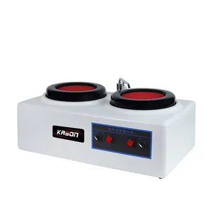 HST-P2T High Quality Dual Disc Metallographic Specimen Polishing Machine Low Noise 1-Year Laboratory Use Warranty thumbnail-5