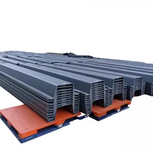 2024 New Developed Type U622 Hot Selling Grey Color Vinyl Plastic Synthetic Sheet Piles for Waterfront Structures thumbnail-1