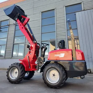 Quickly Shipping TH180L Wheel Loader Hydraulic Diesel 4X4 Mini Wheel Loader With CE/ EUOR V for Sale thumbnail-2