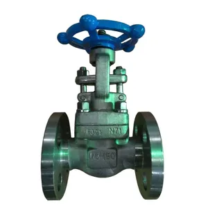 ANSI A105 Forged Steel Gate Valve Flanged Manual Operated High Pressure Forged Gate Valve for Industrial Applications thumbnail-3
