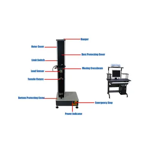 5000N Universal Material Tensile Strength Testing Machine Cloth Tensile Strength Tester Wire Tension Test Machine thumbnail-5