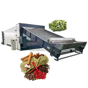 Bay Leaf Anise Mesh Belt Dryer Hot Pepper Fennel Spice Dryer Cardamom Drying Machine EPC thumbnail-1