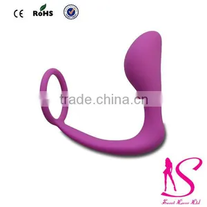 100% Silicone Anal Toys Pink Silicone Butt Plug Anal Sex Products for Adult thumbnail-3