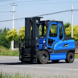Warehouse Electric Forklift Truck 1-5 Ton 3-5m Lift Height Lithium Battery IP54 Waterproof AC Motor Seated Operation thumbnail-3