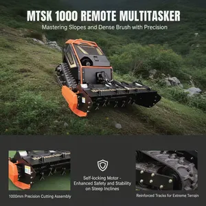 Heavy Duty Gas Powered Lawn Mower Shrub Cutter Machine 4km/h Travel Speed Labor Saving For Large Orchard And Garden Maintenance thumbnail-1