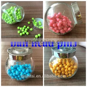 Assorted Color Round Head Pins Ball Head Push Pins With Good Use thumbnail-3