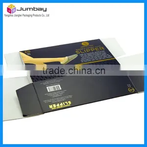New High Quality Paper Packaging Box for Slippers thumbnail-4