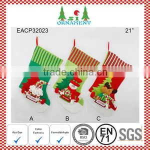 20 Inch Felt Christmas Stocking thumbnail-5