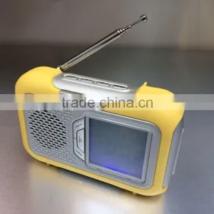 Hot Selling Fancy Temperature PLL Portable Clock Radio thumbnail-3