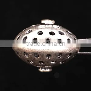 925 Solid Sterling Silver Round Rondelle Beads thumbnail-1