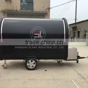 Used Food Trucks Black Mobile Food Trailer Food Truck Multi-functional Mobile Food Trucks Mobile Food Carts Can be Customized thumbnail-5