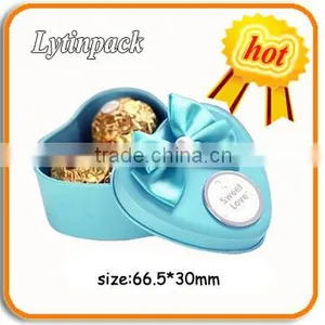 Heart Shaped Chocolate Tin Box for Gift thumbnail-1