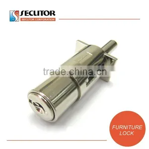 Metal Cabinet Office Desk Cylinder Push Drawer Lock thumbnail-3