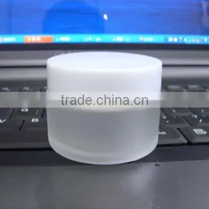 50g Round Glass Bottle Cylinder Cream Jar Skin Care Jar Face Cream Jar thumbnail-1