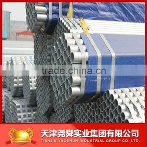 STEEL WELDED GALVANIZED PIPE ROUND SHAPE thumbnail-1