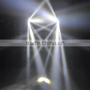 Double Face 8 Eyes 10W Moving Head Spider LED Beam RGBW Stage Light thumbnail-4