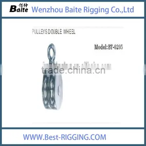 Wenzhou Factory, Double Wheel Pulleys thumbnail-1