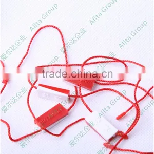 Customized Garment Plastic Seal Tag With Nylon String thumbnail-3