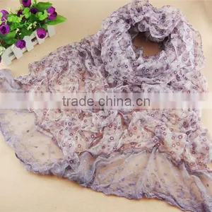 Custom Logo 90x90 Twill Silk Cross Print Scarf for Girls thumbnail-2