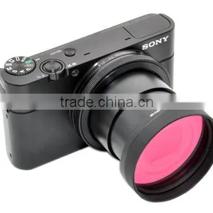 Kiwifotos Lens Adapter Tube LA-52RX100 Provides 52mm Filter Mount for Sony RX100 Camera thumbnail-1