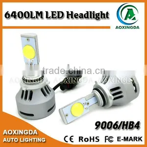 12~24V 80W 3200lm 6400lm per Set Xenon White LED Headlight 9006 thumbnail-1
