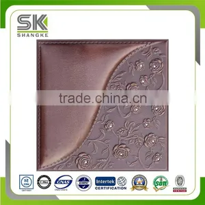 Exquisite Embossing 3D Leather Interior Wall Paneling thumbnail-1