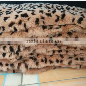 Leopard-print Rabbit Skin Plate thumbnail-4
