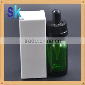 15ml Green Glass Dropper Bottle With Box for e Liquid thumbnail-1