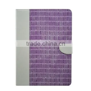 Customizable Book Case for Ipad 6, Best PU + Fabric Case for Ipad 6 thumbnail-5