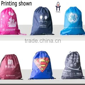 Customized Advertising Rope Sealing Handle Gift Bag Use Drawstring Bag Drawstring Bag thumbnail-5