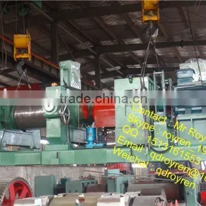 Automatic Waste Tire Recycling Line Double Shaft Tire Shredder Machine thumbnail-5