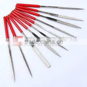 Electroplated Diamond Needle Files Set 10 PIECE MEDIUM SIZE DIAMOND FILES thumbnail-1