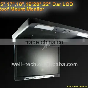 19" Motorized Bus Monitor Overhead Monitor thumbnail-1