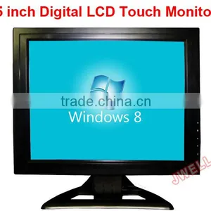 Advertisement Touch Screen Monitor 15" TFT LCD AV/VGA/BNC With Speaker thumbnail-1
